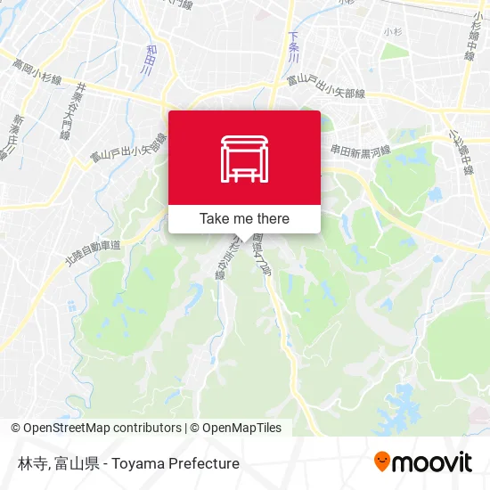 林寺 map