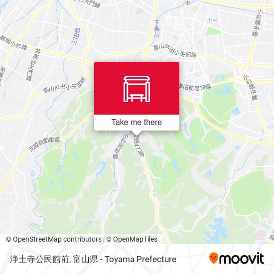 浄土寺公民館前 map