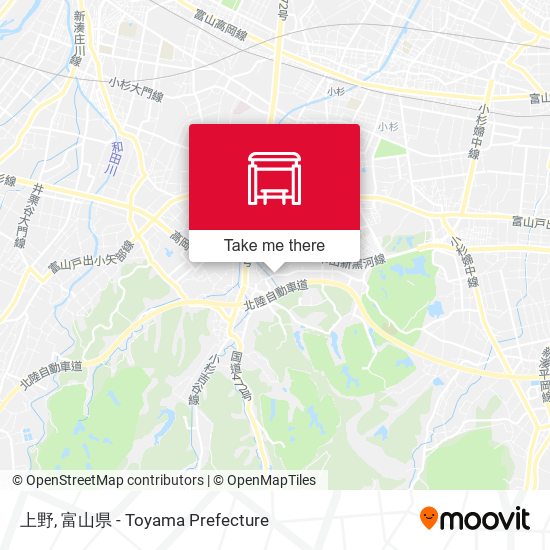 上野 map