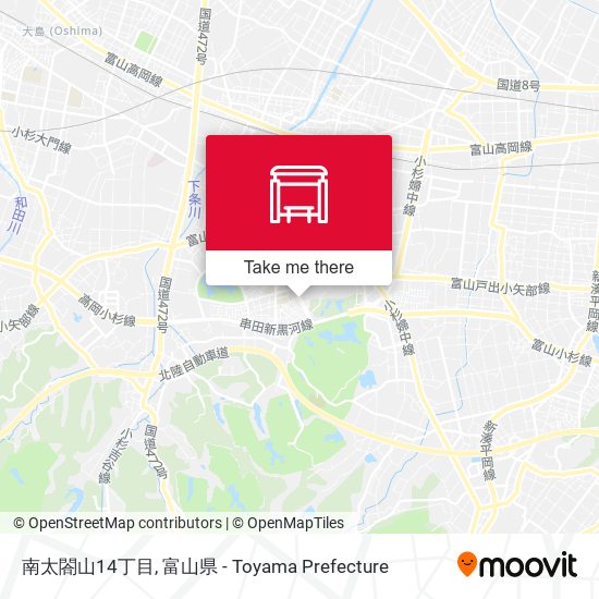 南太閤山14丁目 map