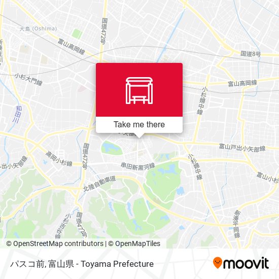 パスコ前 map