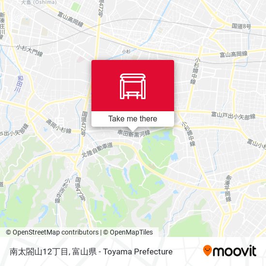 南太閤山12丁目 map