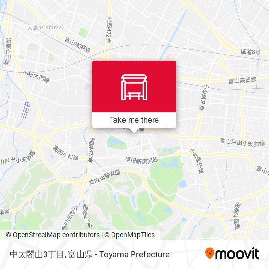 中太閤山3丁目 map