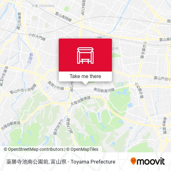 薬勝寺池南公園前 map