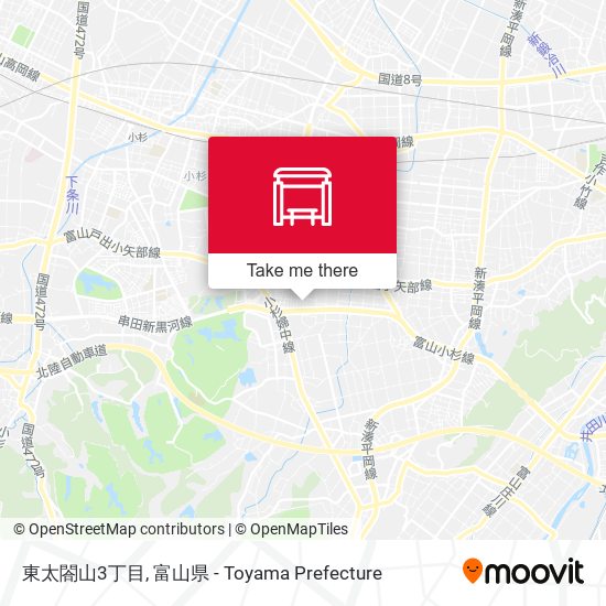 東太閤山3丁目 map