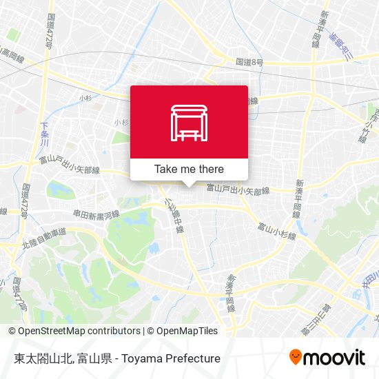 東太閤山北 map