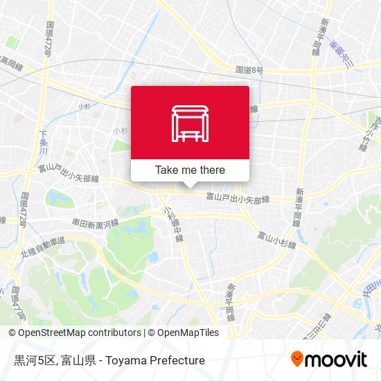 黒河5区 map