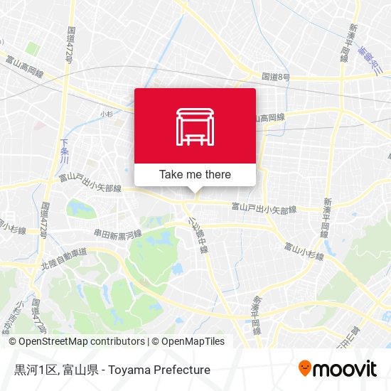 黒河1区 map