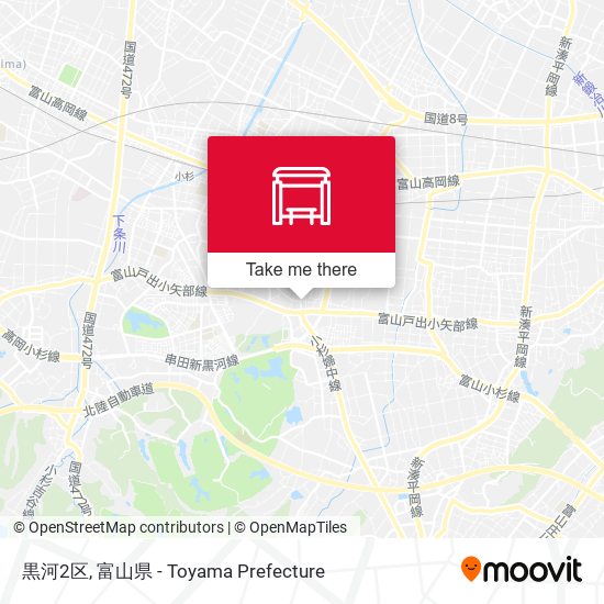黒河2区 map