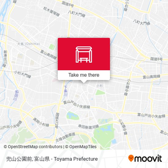 兜山公園前 map