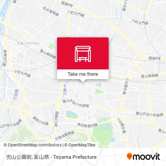 兜山公園前 map