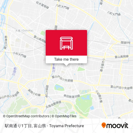 駅南通り1丁目 map