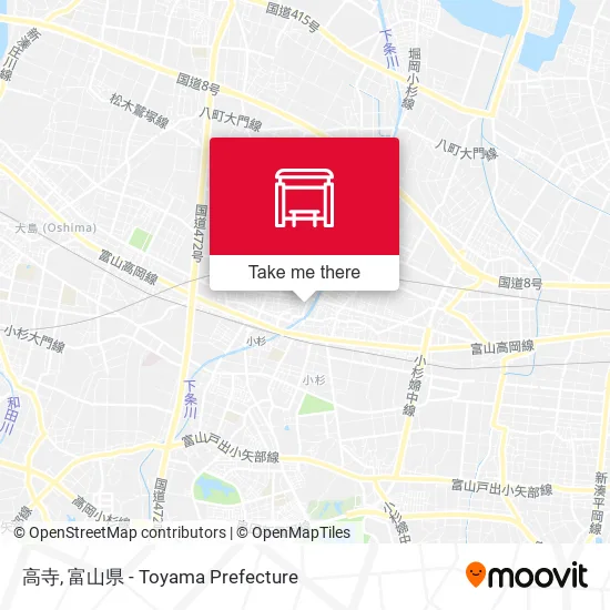 高寺 map