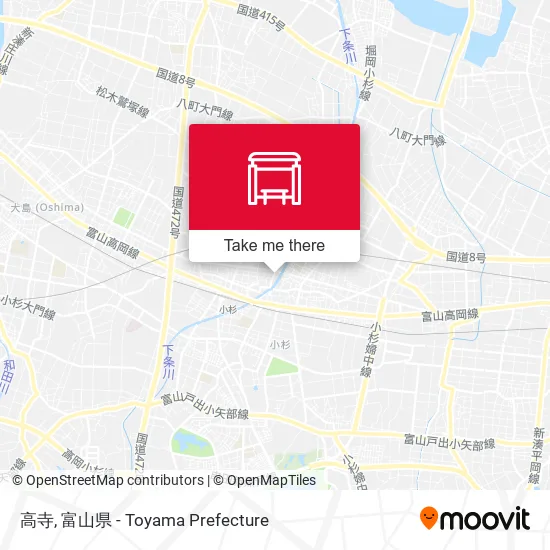 高寺 map