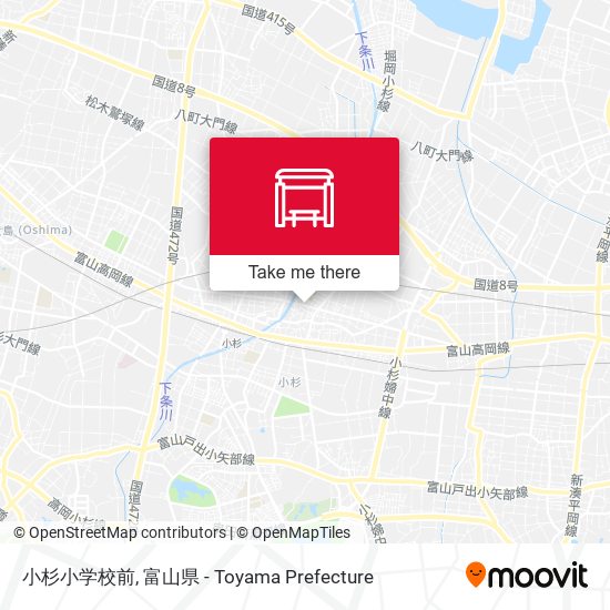 小杉小学校前 map