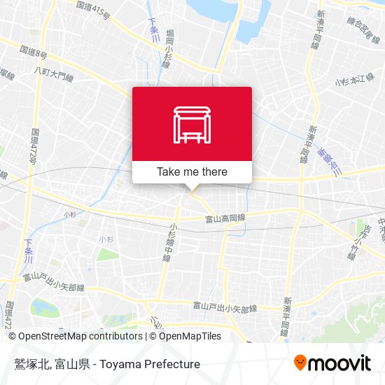 鷲塚北 map