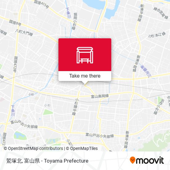 鷲塚北 map
