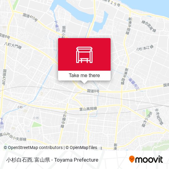 小杉白石西 map