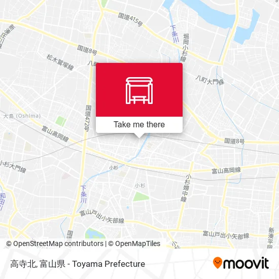 高寺北 map