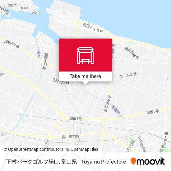 下村パークゴルフ場口 map