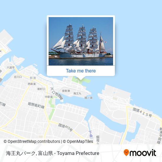 海王丸パーク map