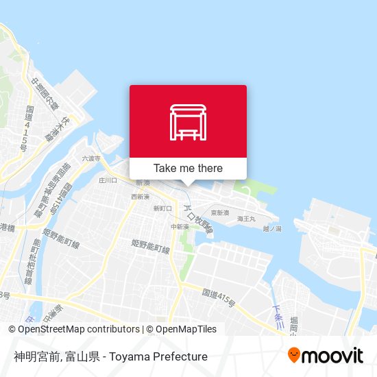 神明宮前 map