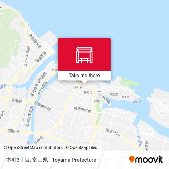 本町3丁目 map