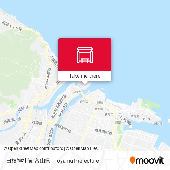 日枝神社前 map