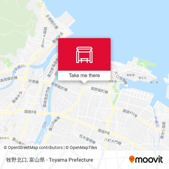 牧野北口 map