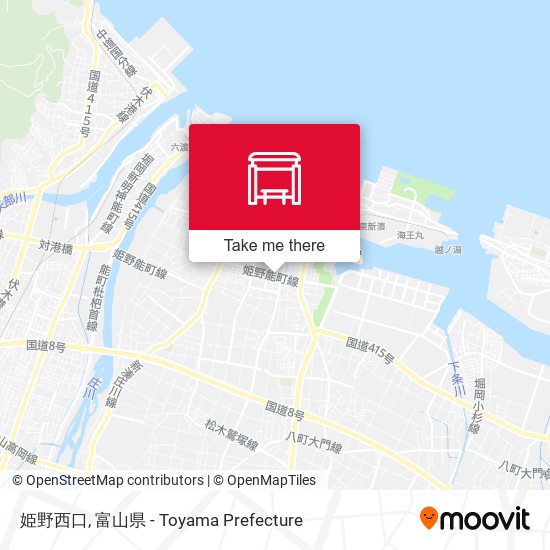 姫野西口 map
