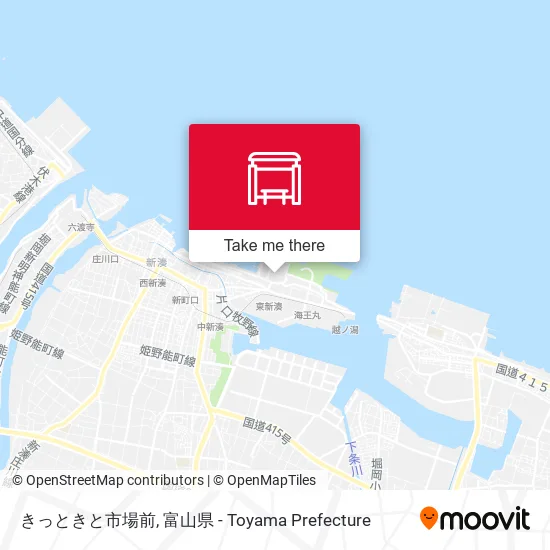 きっときと市場前 map