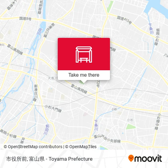 市役所前 map