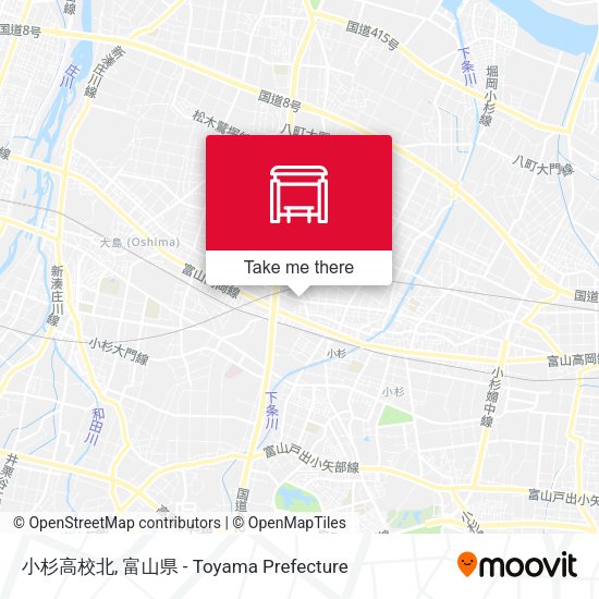 小杉高校北 map