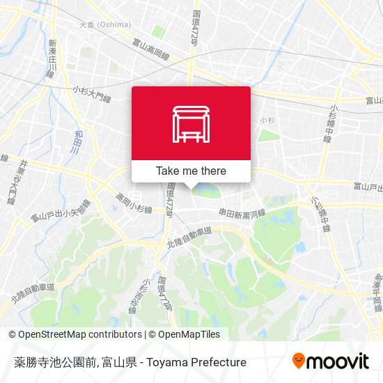 薬勝寺池公園前 map