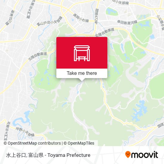 水上谷口 map