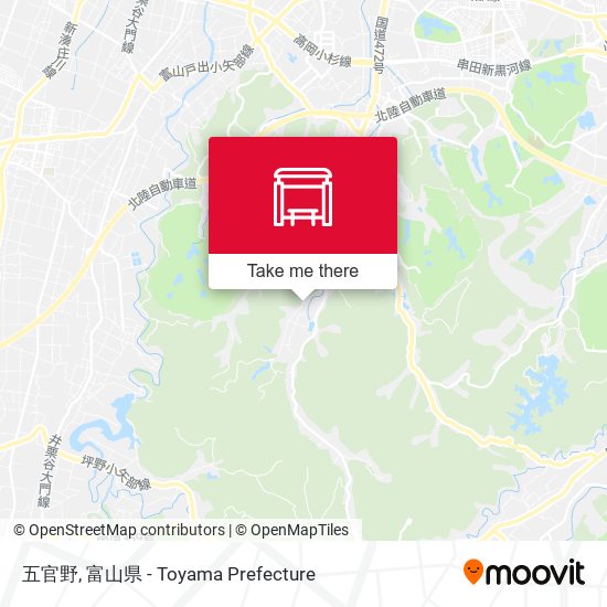 五官野 map