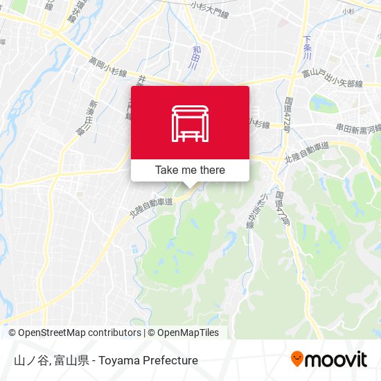 山ノ谷 map