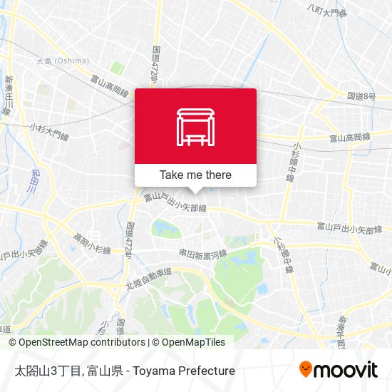 太閤山3丁目 map