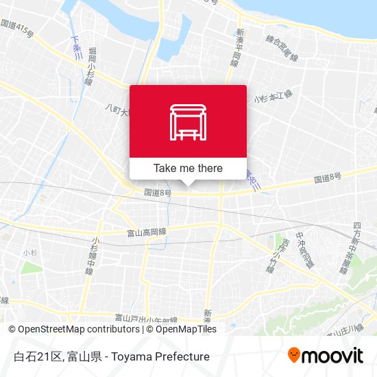 白石21区 map