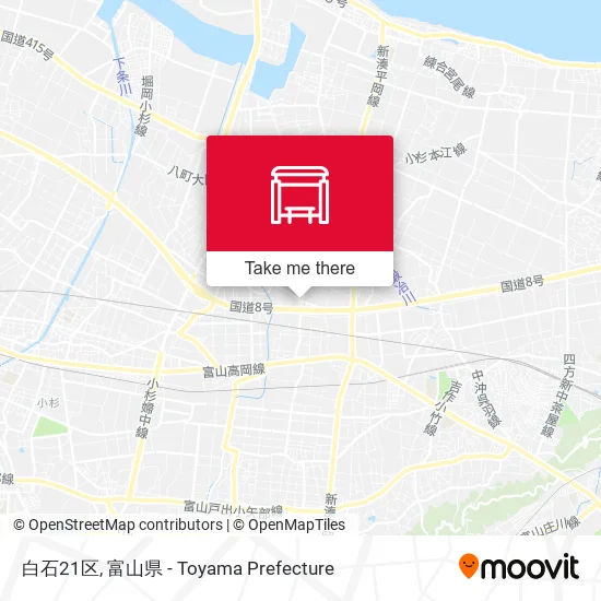 白石21区 map