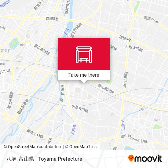 八塚 map