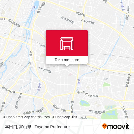 本田口 map