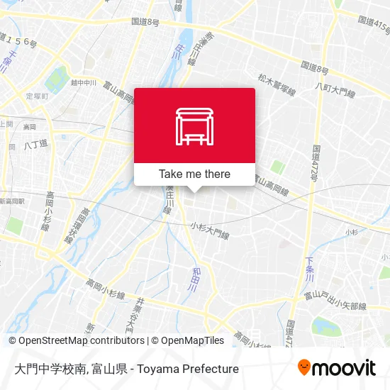 大門中学校南 map