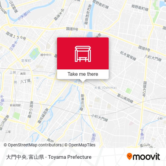 大門中央 map