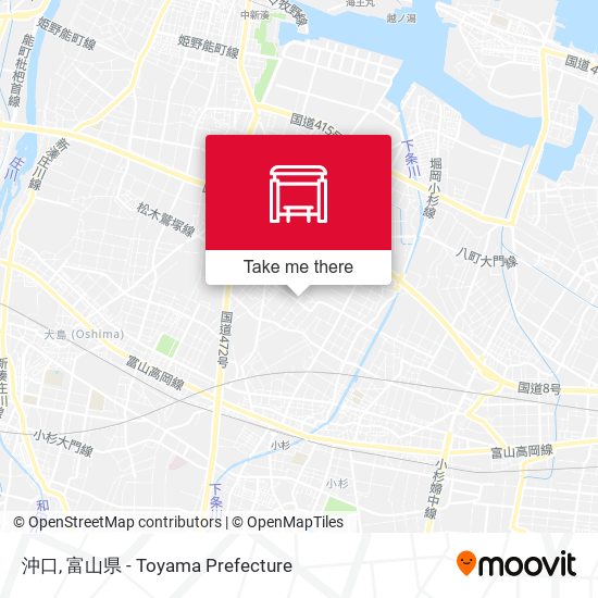 沖口 map
