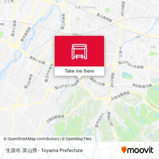 生源寺 map