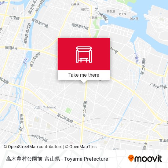 高木農村公園前 map