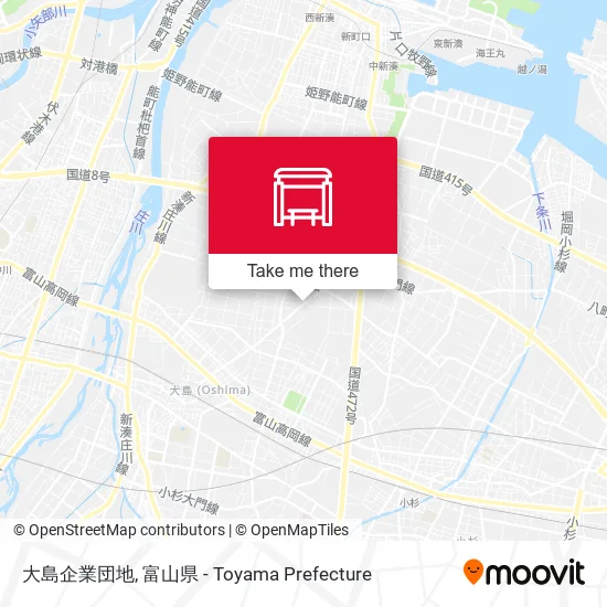 大島企業団地 map