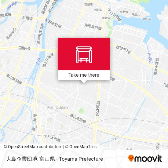 大島企業団地 map