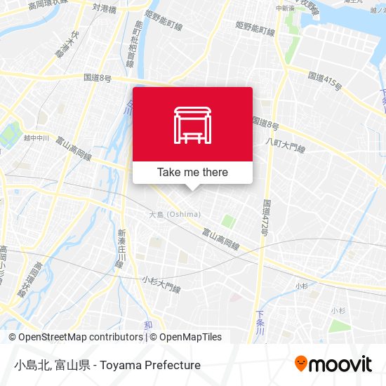小島北 map